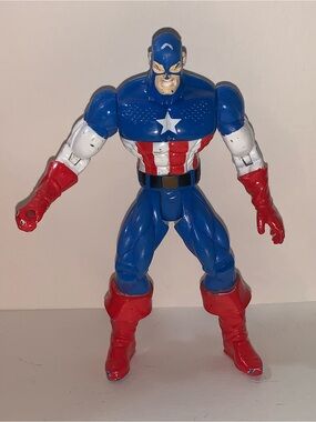 1996 ToyBiz Spider-Man The Animated Series ELECTRO SPARK CAPTAIN AMERICA